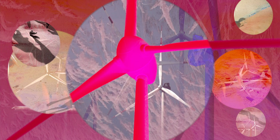 Videoinstallation, Foto: Merit Fakler